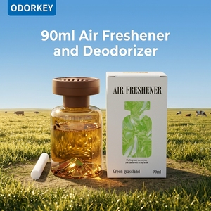 <span class=keywords><strong>D</strong></span>ésodorisant et assainisseur <span class=keywords><strong>d</strong></span>'<span class=keywords><strong>air</strong></span> 90 ml, nouveau design, parfum longue durée Présence de la végétation, avec FDS, vente directe usine - Product Image 1