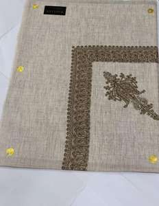 Le plus récent personnalisé arabe musulman brodé Turban moyen-orient saoudien arabe arabe yéménite hommes broderie écharpe atelier <span class=keywords><strong>de</strong></span> gros - Product Image 4