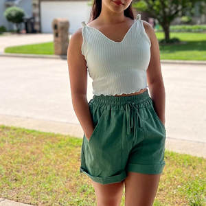 Shorts Transpirables de Verano de Alta Calidad para Mujer, Diseño Personalizado, Nuevo Estilo, Shorts Casuales para Mujer en Venta en Línea - Product Image 6