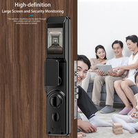 Serrure de porte électrique intelligente wifi/tt tysh serrures intelligentes à reconnaissance de visage 3d pour serrure de porte d'entrée sans clé avant