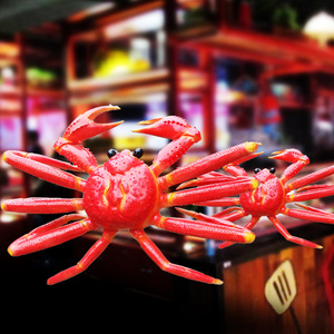 Sculpture de crabe géante réaliste en résine lavable, <span class=keywords><strong>statue</strong></span> décorative pour restaurant de fruits de mer, décoration pour Thanksgiving, Noël et événements - Product Image 5