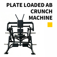 Appareil Commercial d'Entraînement des Abdos Obliques et des Muscles Abdominaux, Machine de Musculation du Core à Charge de Plaques pour la Salle de Sport