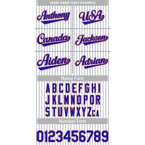 Maillot de baseball personnalisé à rayures fines, chemise boutonnée, nom et numéro personnalisés, en twill, anti-humidité, unisexe, pour hommes, femmes et jeunes - Product Image 5