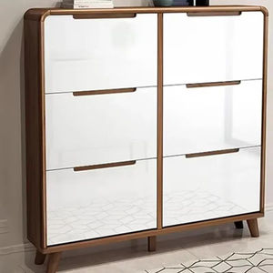Newly Launched Wooden Home Living Room <b>Shoe</b> <b>Rack</b> Adjustable <b>Shoe</b> Storage Organizer <b>Stand</b> Narrow Space Saving <b>Shoe</b> Cabinet - Product Image 2