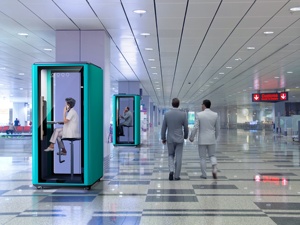 Cabine Telefoniche per Ufficio Insonorizzate e Private in Vendita, Pannelli Acustici Silenziosi, Pod da Ufficio Portatile Insonorizzato, Postazione di Lavoro - Product Image 2