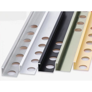 Profili di rivestimento in piastrelle di alluminio di alta qualità con taglio CNC personalizzato finitura resistente ed elegante per pavimenti e pareti - Product Image 5