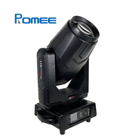 Projecteur LED mobile 3-en-1 500W CMY+CTO Zoom Beam Spot Wash avec double effet prisme pour DJ, concerts, événements, spectacles et éclairage de scène