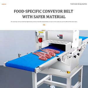 Nouvelle machine à découper les bandes <span class=keywords><strong>de</strong></span> viande Xibao, lame en acier inoxydable, fonctionnement automatique, épaisseur <span class=keywords><strong>de</strong></span> coupe réglable, découpe <span class=keywords><strong>de</strong></span> bandes <span class=keywords><strong>de</strong></span> porc en cubes - Product Image 4