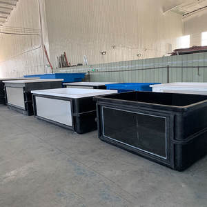 Bassin d'élevage de poissons Koi en fibre de verre FRP sur mesure, grande taille, pour extérieur, aquaculture, ferme piscicole, vente en gros - Product Image 4