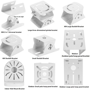 Support mural robuste en acier inoxydable de type L pour caméra de vidéosurveillance, 350 mm, pour caméras <span class=keywords><strong>bullet</strong></span> et montage d'antenne sur poteau - Fabrication chinoise - Product Image 5
