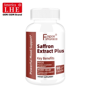 Complément d'extraits de safran à marque OEM avec extrait de fleur de safran pour soutenir la santé immunitaire des adultes - Product Image 1