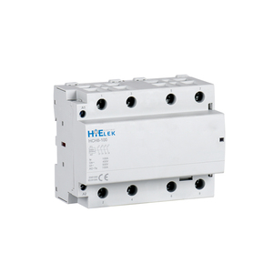 Contactor Magnético HiELEK Homestar HCH8-100 3P 4NO 100A 230V AC, <span class=keywords><strong>Contactos</strong></span> <span class=keywords><strong>de</strong></span> Punto <span class=keywords><strong>de</strong></span> Plata 110V, <span class=keywords><strong>Vida</strong></span> Útil <span class=keywords><strong>de</strong></span> 100k, Riel DIN Industrial, 50/60Hz - Product Image 2