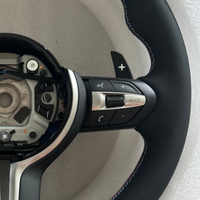 Poignée de Volant en Cuir Plat pour BMW F30 M3 M5 F10 F11 F12 F20 F22 F30 F31 F32 F36 F40 F80 F90 E90 E91 E70 F06 F07