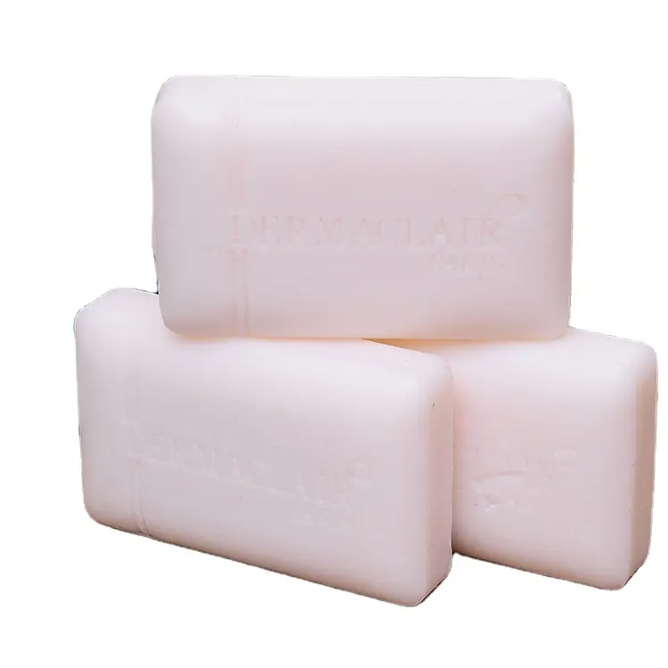 New Arrival 100G Rectangle White Solid Bath Toilet Soap
