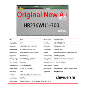 Pantalla LCD Original Nueva A+ de 23.6 Pulgadas HR236WU1 310 100 <span class=keywords><strong>300</strong></span> P236RVN01.0 DV236FBM N00 HM236WU1 <span class=keywords><strong>300</strong></span> 100 110 200 310 para AIO, Venta al por Mayor - Product Image 4