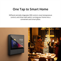 Panneau NS EWelink App Contrôle à distance EU/US Interrupteur mural intelligent à écran tactile Thermostat automatique Panneau de commande tout-en-un