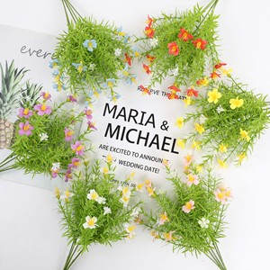 Fiori Artificiali Fatti a Mano: Orchidee, Margherite in Miniatura, Fiori <span class=keywords><strong>di</strong></span> <span class=keywords><strong>Loto</strong></span>, Creeping Jenny - Stampaggio a Iniezione, Finitura Cinese per Matrimoni - Product Image 2