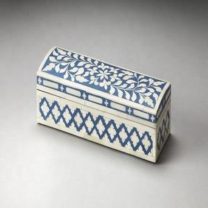 ชุดกล่องเรซิ่นอินเดีย LAMETIERARTZ รุ่น LMA308 จำนวน 2 ชิ้น สำหรับตกแต่งโต๊ะ ของตกแต่งบ้าน ลายสามเหลี่ยม กล่องใส่ของ/เครื่องประดับ - Product Image 6