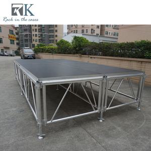 Aluminum Frame Stage Heavy Load Plywood Platform Adjustable Stands - Product Image 5