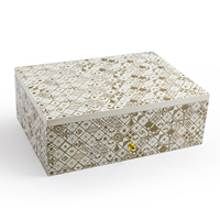 Boîte cadeau de chocolat de luxe personnalisée pour le Ramadan, nouveau design, boîte en bois à double couche pour chocolats et dattes de qualité supérieure