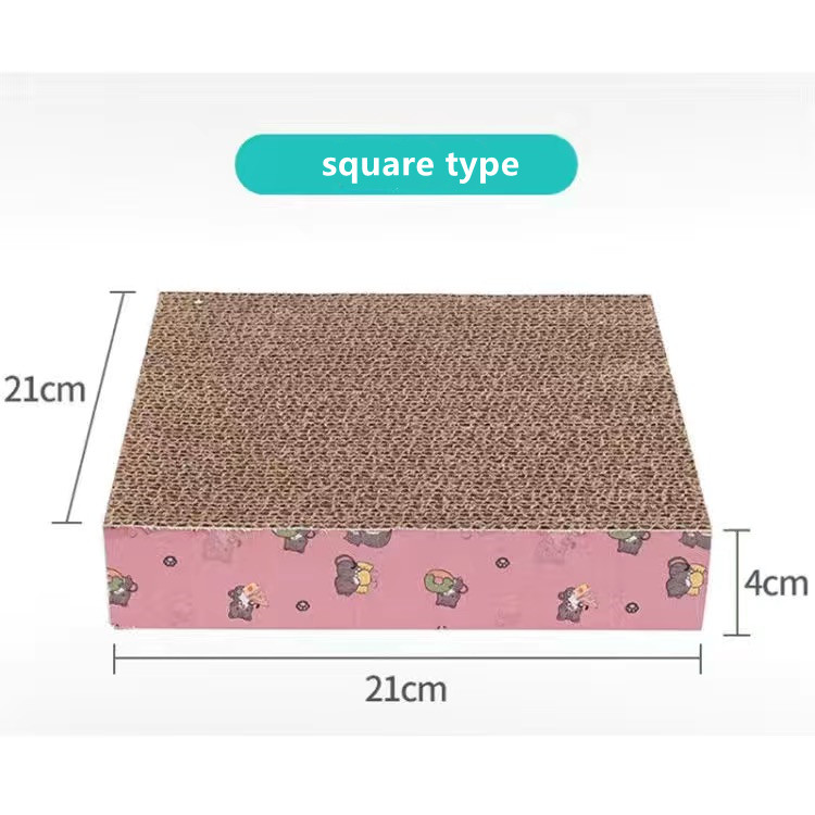 Carton brun, format carré, 170g/pièce