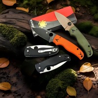 Couteau pliant Spider C229 G10 avec poignée OEM, haute dureté, pour le camping, la survie, la pêche en plein air, outil EDC, couteau de poche DIY