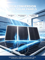 Système de surveillance solaire pliable intelligent 120W, sortie 12VDC, 60AH 80AH 100AH pour caméra de vidéosurveillance, gestion du stationnement, kit batterie lithium