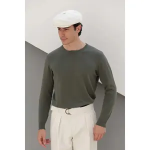 Cappellino avorio a 8 pannelli - Product Image 4