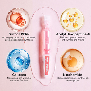 เซรั่ม PDRN DNA แซลมอนสีชมพู แบรนด์ส่วนตัว OEM ขนาด 1.5 มล. * 10 ชิ้น เซรั่มบำรุงผิวหน้าลดเลือนริ้วรอย ผสมไนอะซินาไมด์ คอลลาเจน และเปปไทด์ - Product Image 4