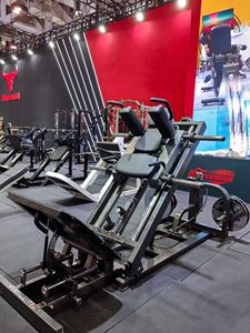 Máquina de Entrenamiento de Piernas Freeman en Oferta, Materiales de Acero, <span class=keywords><strong>Serie</strong></span> Pantheontech, Hack Squat Hidráulico Ajustable - Product Image 2