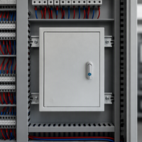 Boîtier de distribution électrique SH, armoire électronique en fer, coffret de contrôle métallique, panneau extérieur étanche
