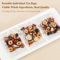 Thé Premium au Ginseng, Cordyceps et Polygonatum 120g Sachets Individuels Dattes Rouges Goji Bien-être Quotidien Marque Privée OEM