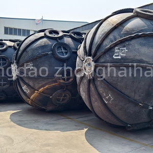 Defensas Neumáticas de Goma Negra con Certificación ISO, Tipo Yokohama, para Producción de Moldes, Suministro Directo de Fábrica Naval, Fácil Instalación - Product Image 4