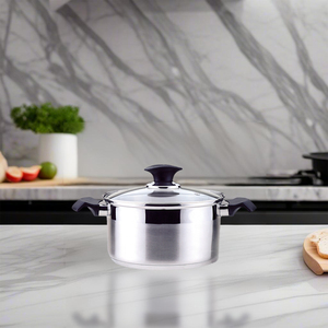 201 Stainless Steel Manufacture Quality Casserole <b>Sets</b> Wholesale Stainless Steel Luxury Kitchenware <b>Set</b> Kitchen Appliances - Product Image 5