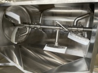 Horizontaler Rührkocher mit Spiralrührwerk für Gleichmäßige Mischung Ohne Toten Winkel bei der Saucenproduktion