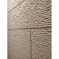 Matériau d'argile modifié Tuile en pierre flexible naturelle Durable MCM Tuile de revêtement mural en pierre douce Brique réfractaire écologique