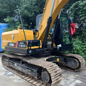 Excavatrice d'occasion Sany Sy135C avec moteur hydraulique d'origine certifié CE et godet, matériel de construction de Chine - Product Image 1
