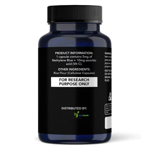 Suplemento Antioxidante de Alta Pureza en <span class=keywords><strong>C</strong></span>ápsulas de Azul de Metileno 2025, Absorción Mejorada con <span class=keywords><strong>Vitamina</strong></span> <span class=keywords><strong>C</strong></span> <span class=keywords><strong>Ester</strong></span>, Suplemento para el Cerebro - Product Image 2