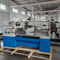 Tour à métaux horizontal CNC Yade de haute qualité, modèle C6136*1000, pour travaux légers, 4 stations d'outils, vitesse de broche 25-1600 tr/min, garantie 1 an