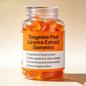 Complément alimentaire à base de plantes en marque blanche OEM ODM, approvisionnement en gros, Gummies à la peau de mandarine et à la réglisse - Product Image 1
