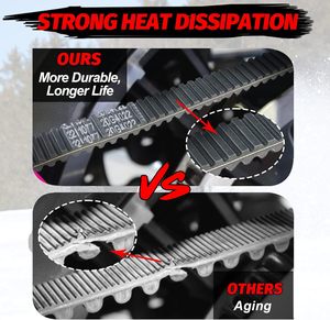 Courroie d'entraînement 1/2 "* 40.94" Courroie CVT Compatible avec Polaris 400 500 Ranger 500 Scrambler <span class=keywords><strong>Magnum</strong></span> 4x4 ATV UTV Remplacement 1040mm - Product Image 4