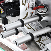 Machine d'étiquetage automatique pour sachets plats, écologique, adaptée aux aliments, pour sachets plats en PVC imprimés