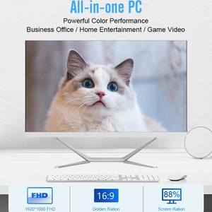 <span class=keywords><strong>PC</strong></span> tout-en-un 23,8 pouces avec écran IPS, processeur Intel Core i5 Quad Core, RAM DDR4, stockage SSD+HDD pour le bureau et les entreprises - Product Image 2