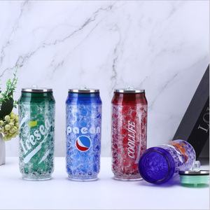 Zhen Ai Crushed Ice Cup 500Ml Double Wall Plastic Reusable Party Drinkware - Product Image 3