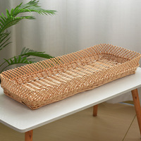 Panier de rangement en osier pour fruits et légumes, multi-usages domestique, modèle Linyi 25453