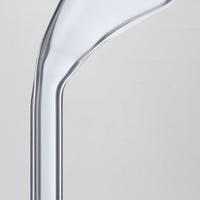 Adaptateur de distillation en verre borosilicate de haute précision 19/26 Tube en corne de vache pour la chimie de laboratoire
