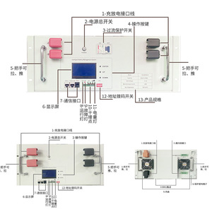 Batteries au lithium-ion LiFePO4 100Ah 200Ah 280Ah pour systèmes de stockage d'énergie solaire, 6000 cycles, batterie liquide - Product Image 1