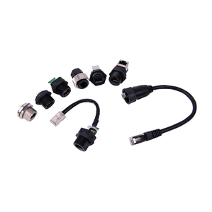 Caméra CCTV extérieure étanche IP67, connecteur de montage sur panneau circulaire RJ45 Cat5e - Product Image 5