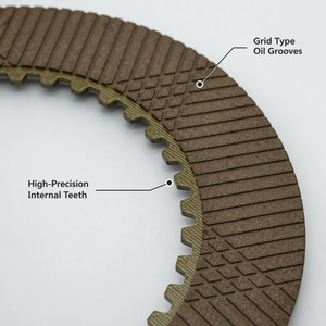 A10502-20864 Disco di Attrito ad Alte Prestazioni su Base Cartacea, Diametro Esterno 277mm, Diametro Interno 167mm, 34 Denti Segmentati Incrementali - Product Image 2