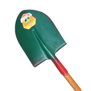 Стальная лопатка для копания, деревянная ручка для использования на ферме, эргономичный дизайн, с расширенной балкой, с острым краем, утолщенный материал - Product Image 6